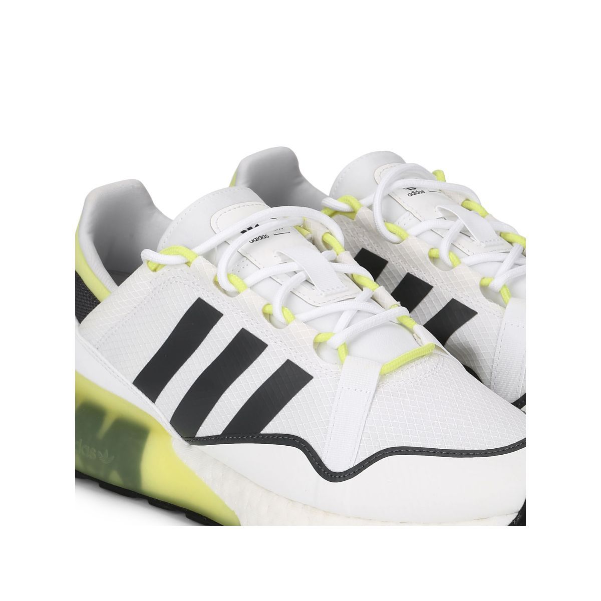 adidas Originals Zx 2K Boost Pure White Sneakers UK 4