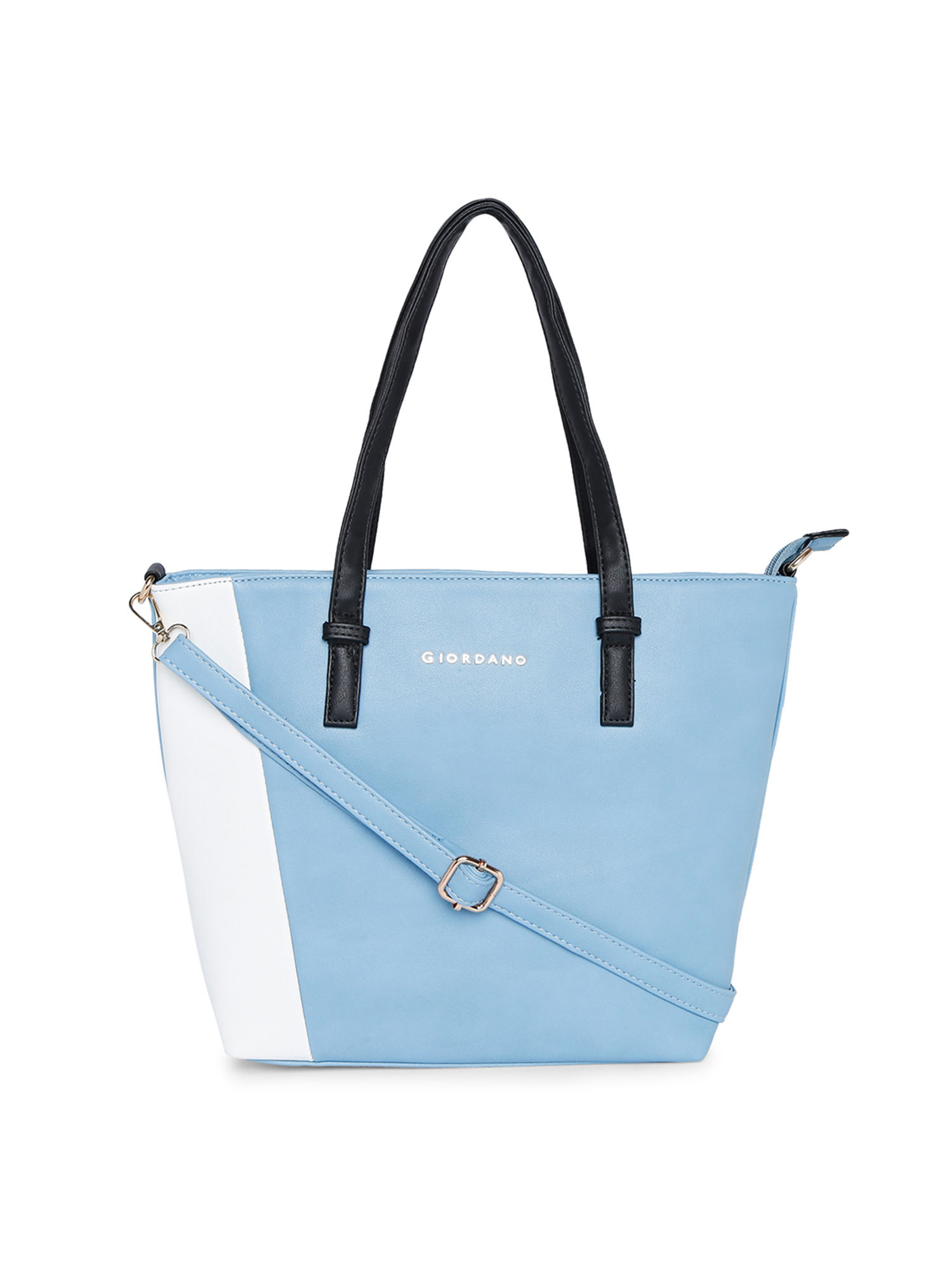 Giordano Blue Solid Tote Bag Buy Giordano Blue Solid Tote Bag Online