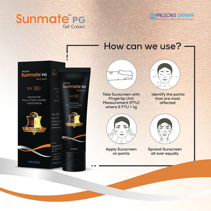 sunmate pg gel cream review