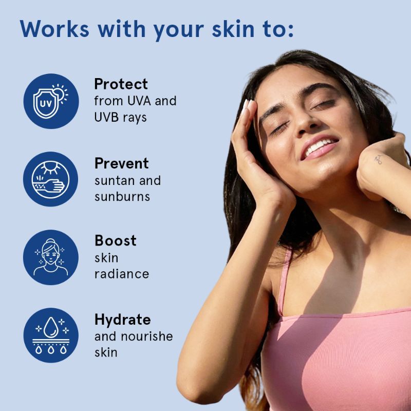 Be Bodywise SPF 50 PA+++ Sunscreen Lotion for Advanced UV Protection