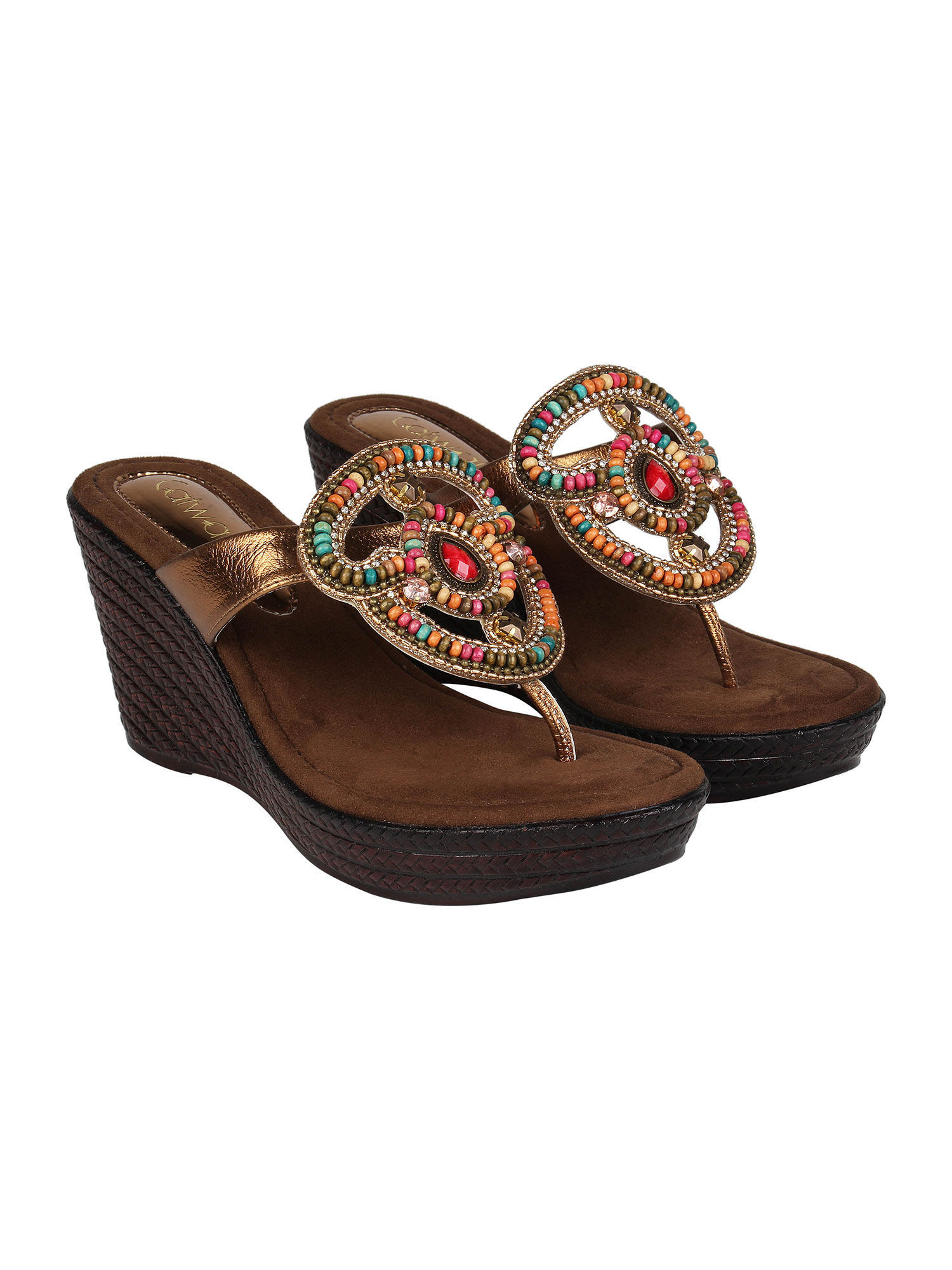 Catwalk best sale bronze wedges