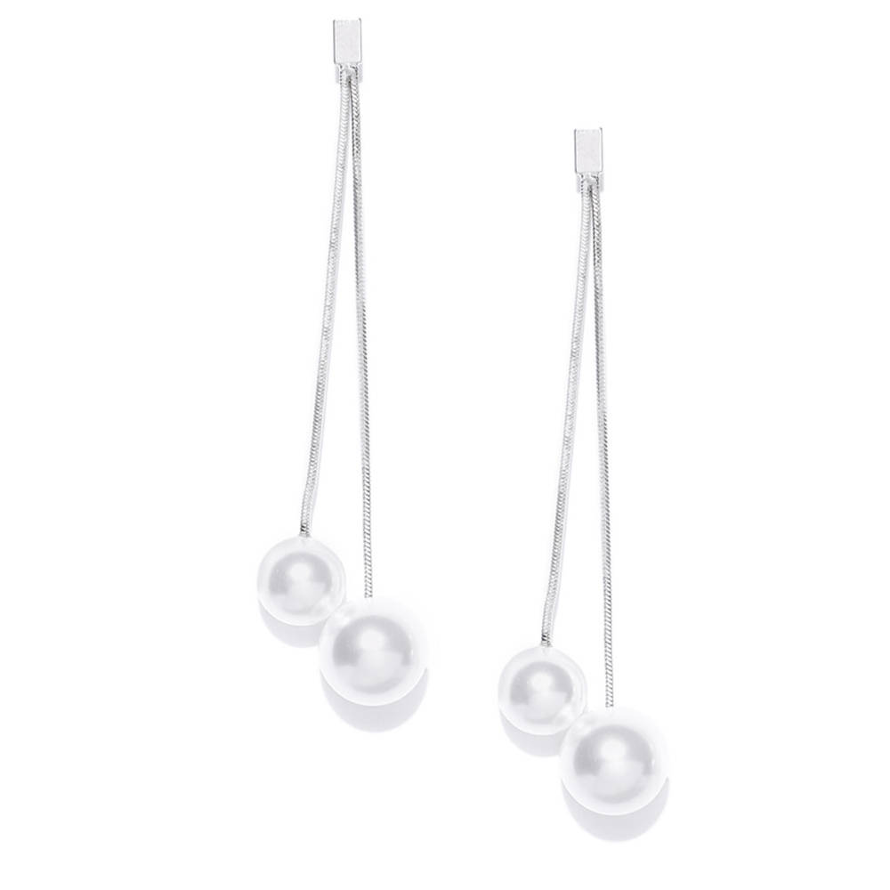 Carlton London Fashion Jewellery Silver Earrings