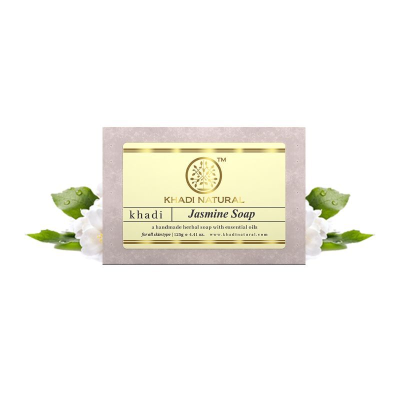 Khadi Natural Jasmine Handmade Soap Rejuvenates Skin