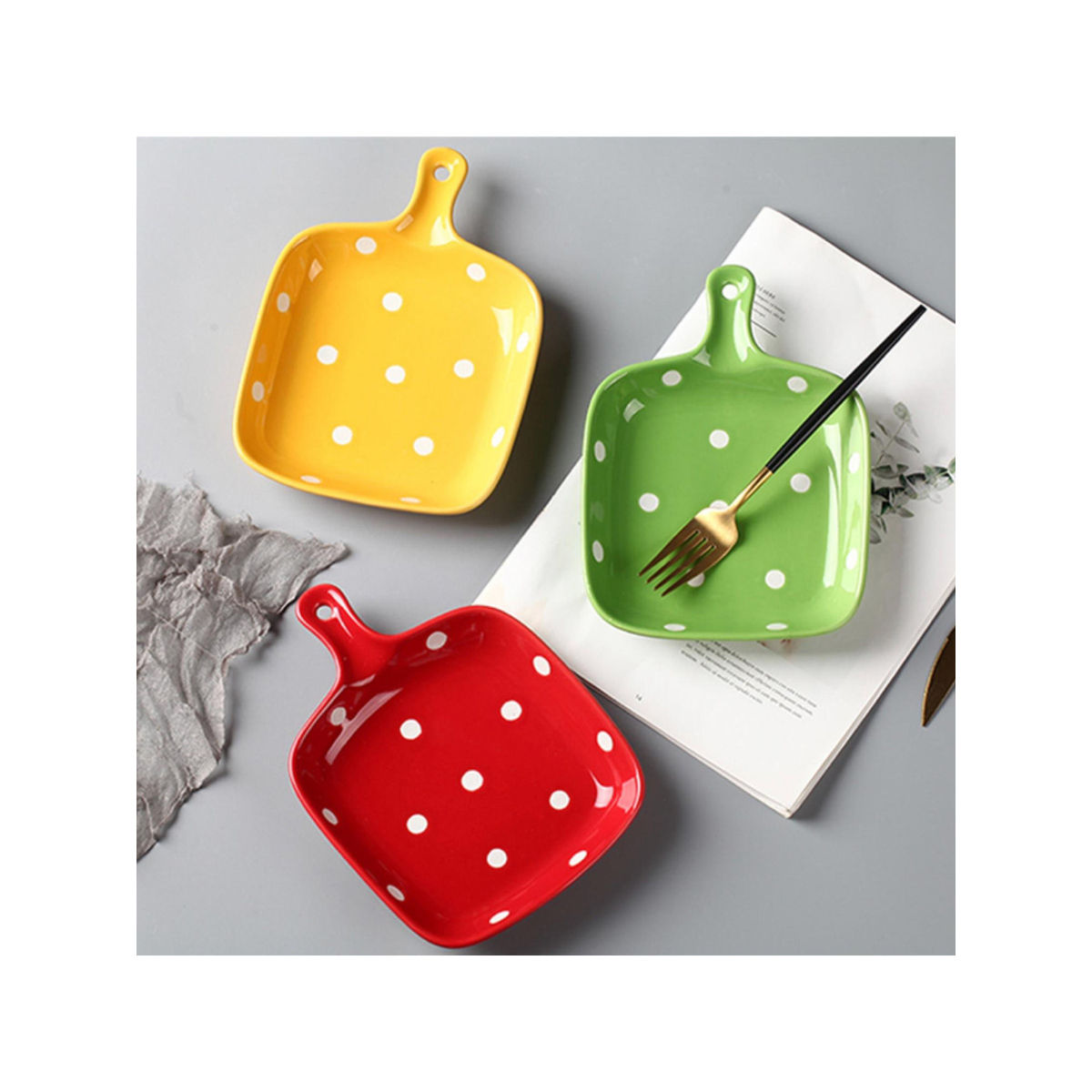Nestasia Dots Baking Plates Buy Nestasia Dots Baking Plates Online at