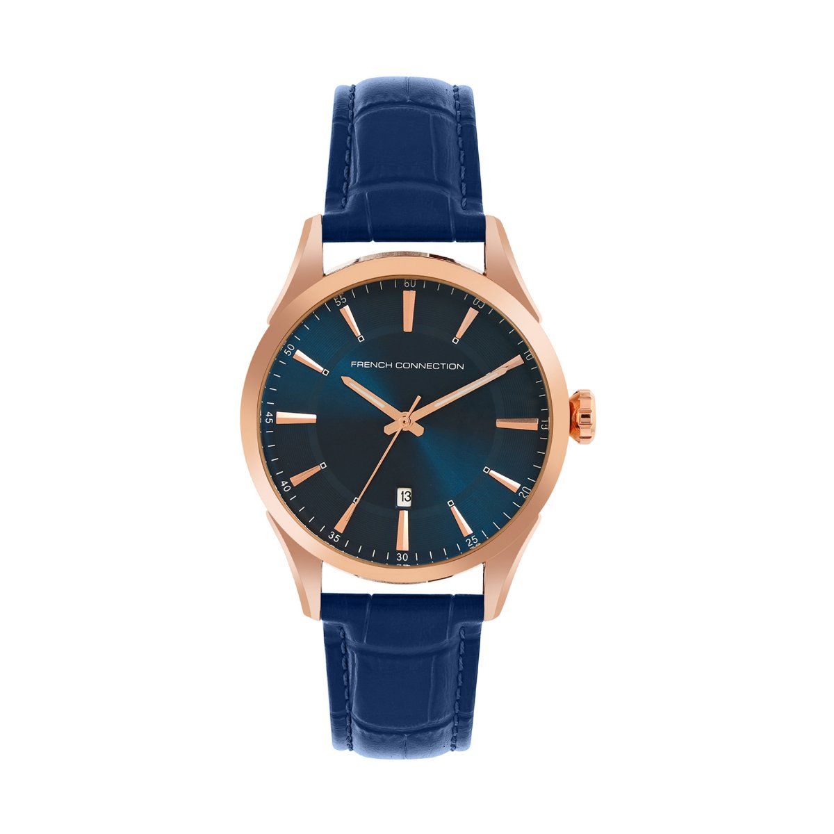 Buy United Colors of Benetton Men Blue Round Brass Dial Analogue Watch -  UWUCG0802 (M) Online
