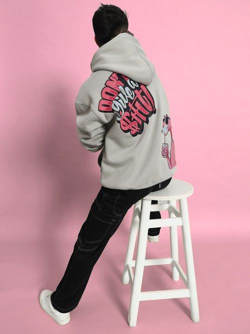 Hoodie Pull Pink Panther New Zara PINK PANTHER Sweatshirt