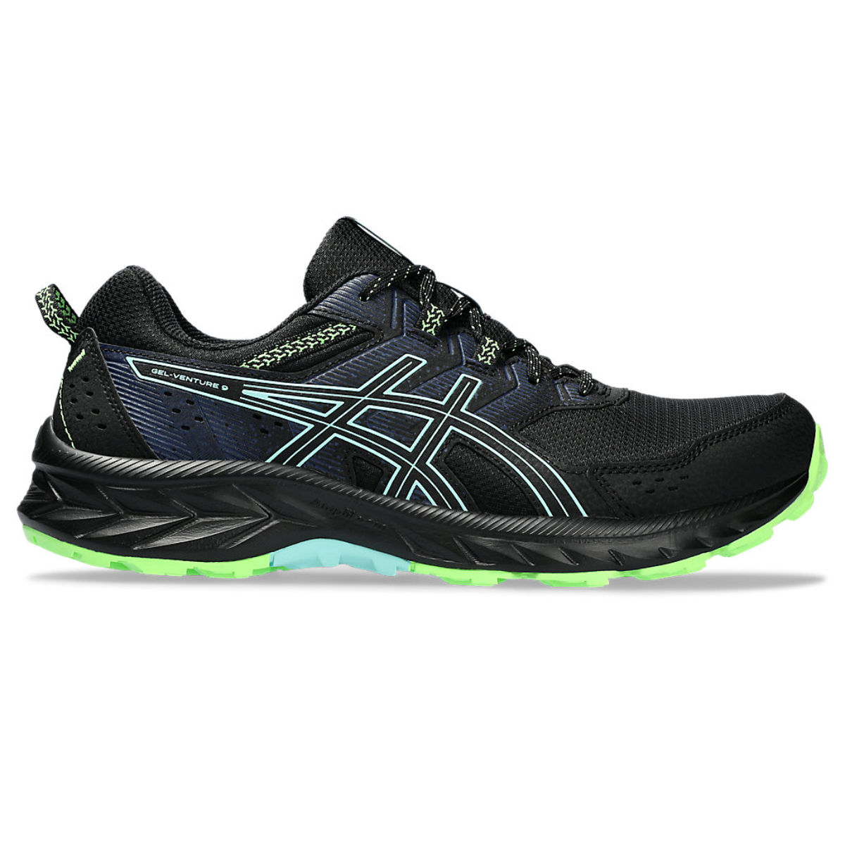 Buy ASICS GEL-Venture Black Men Running Shoes Online