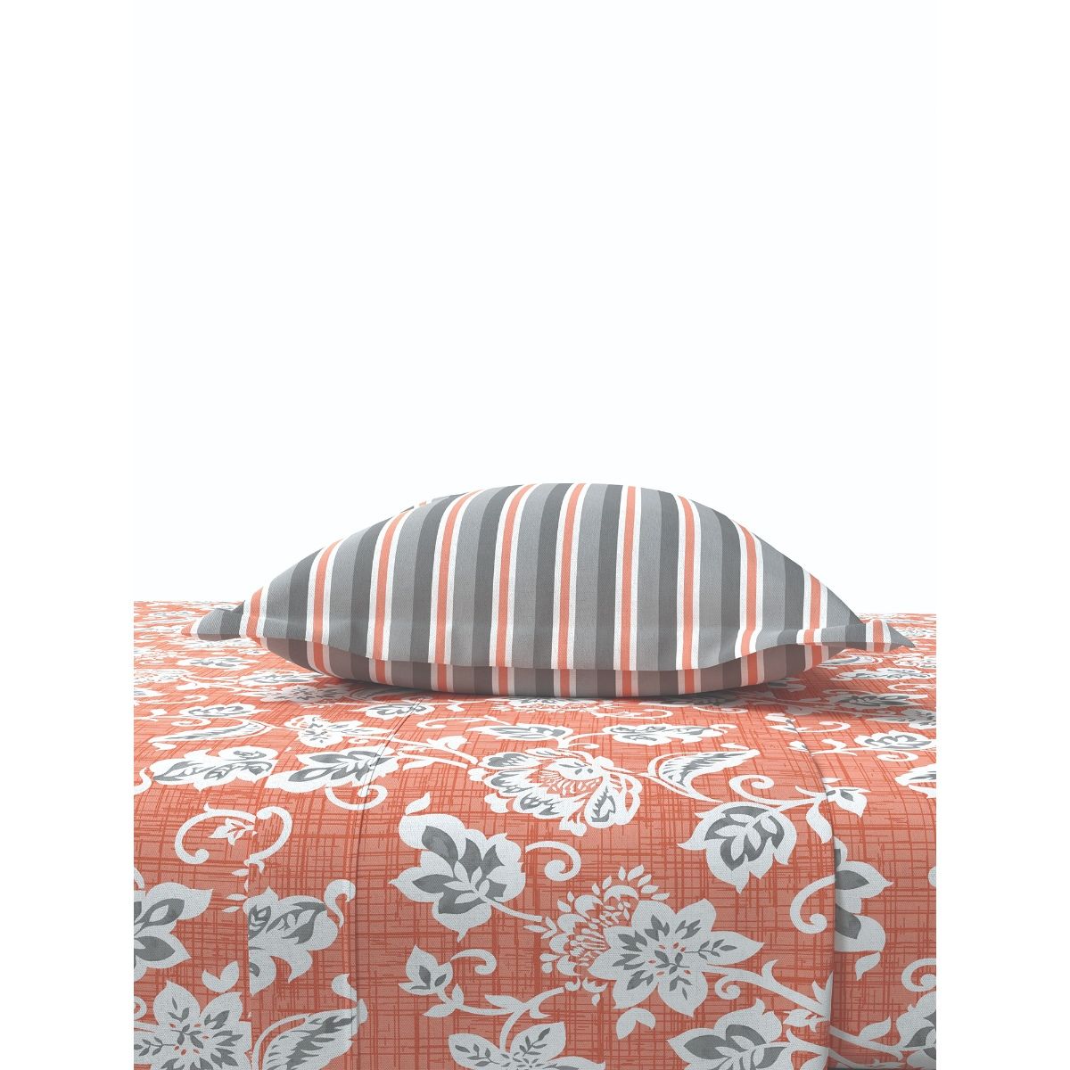 Trident Utsav Bedding Set Cotton 120 TC 1 Bedsheet 2 Pillow Covers