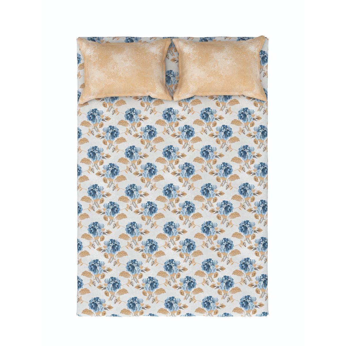 Buy My Trident Utsav Bedding Set Cotton 120 TC 1 Bedsheet 2 Pillow