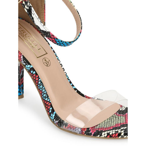 Truffle Collection Multi-color Animal Print Heels: Buy Truffle Collection  Multi-color Animal Print Heels Online at Best Price in India | Nykaa