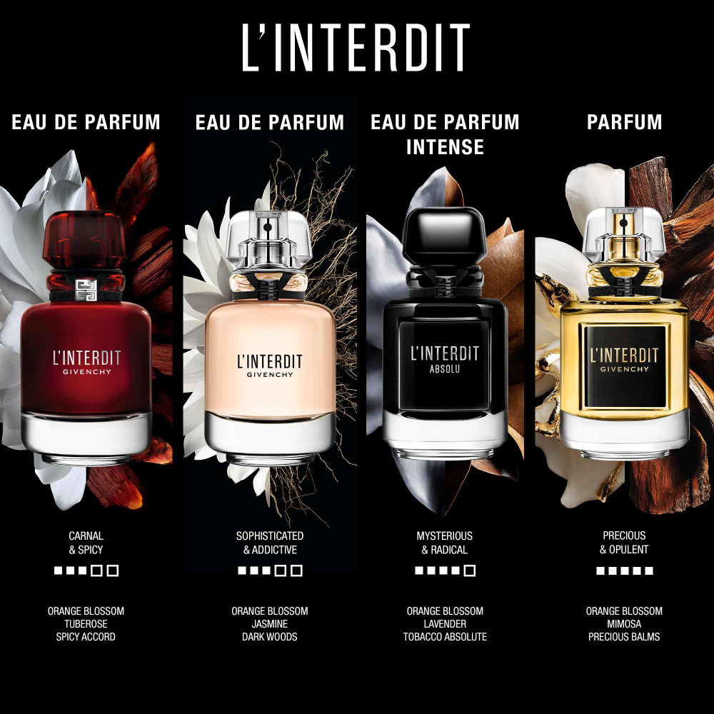 Buy Givenchy L'Interdit Eau De Parfum For Her Online