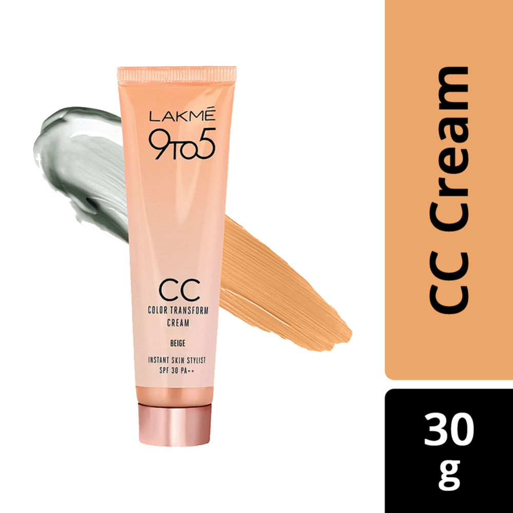 lakme 9 to 5 colour transform cream