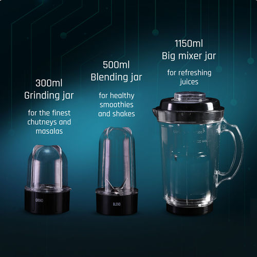 Nutri-blend SMART Automatic Mixer Grinder with Dual Pulse Function