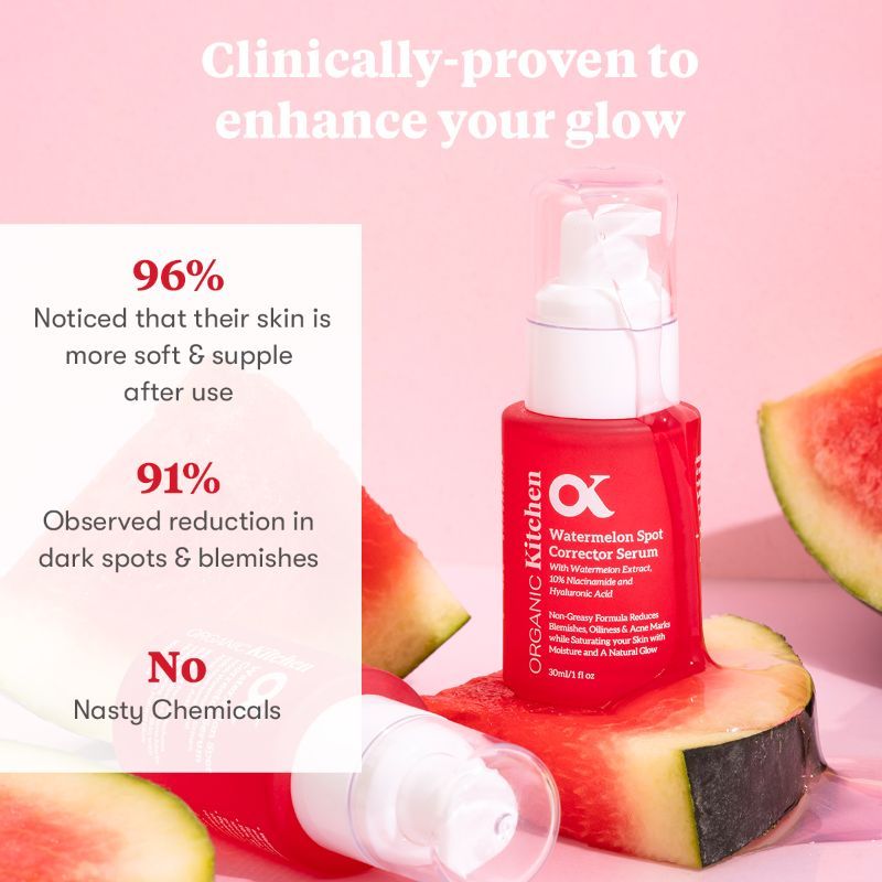 Buy Organic Kitchen Watermelon Spot Corrector Serum With Hyaluronic
