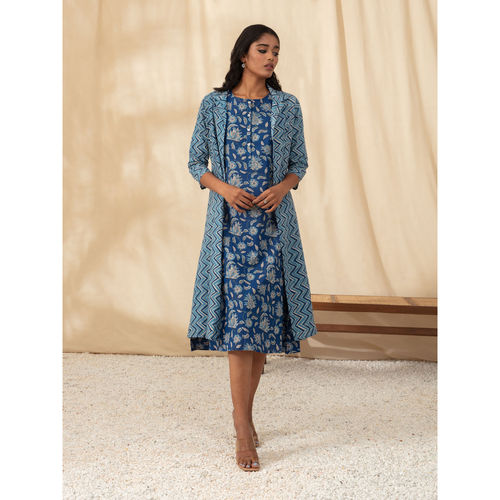 Buy Indigo Dresses for Women by DIVENA Online