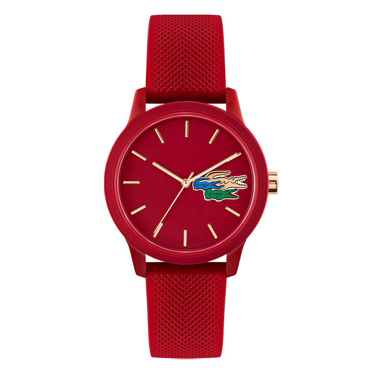 Lacoste red shop watch