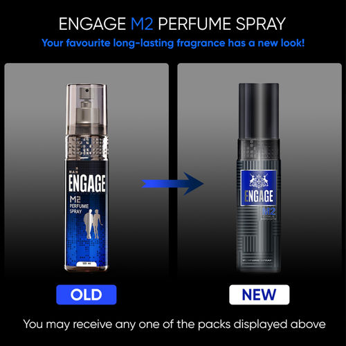 Buy Engage M2 Perfume Spray For Men, Citrus Lavender, Skin