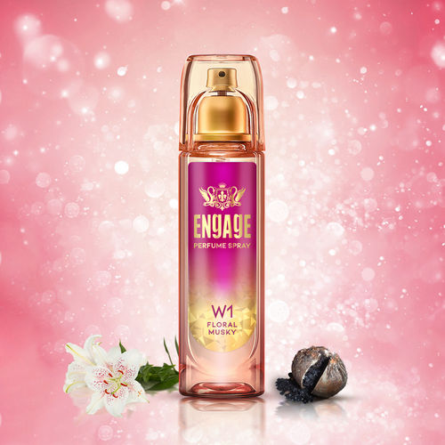 Buy Engage W1 Perfume Spray For Women, Fruity Floral, Skin