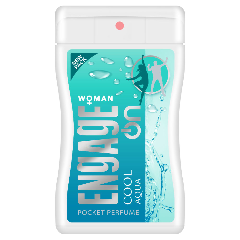 Engage On Cool Aqua Pocket Perfume For Women