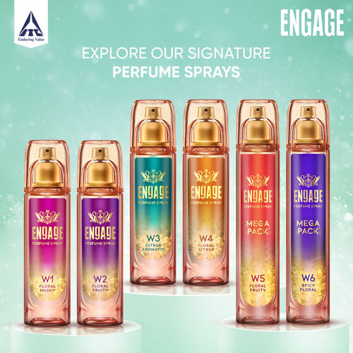 Buy Engage W3 Perfume Spray For Women, Citrus Floral, Skin