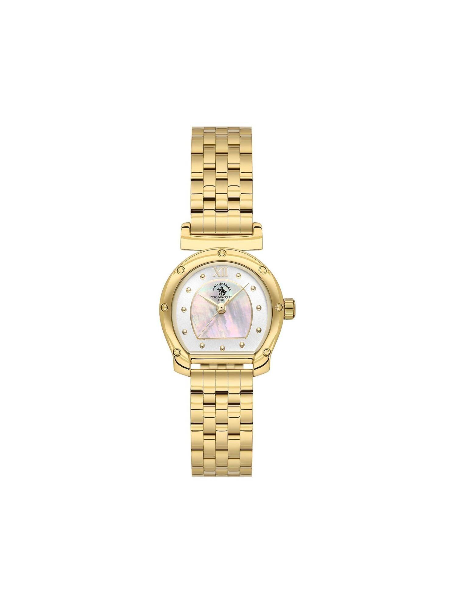 Santa Barbara Polo & Racquet Club Quartz White Dial Analog Watch - SB.1.10683-2 (M)