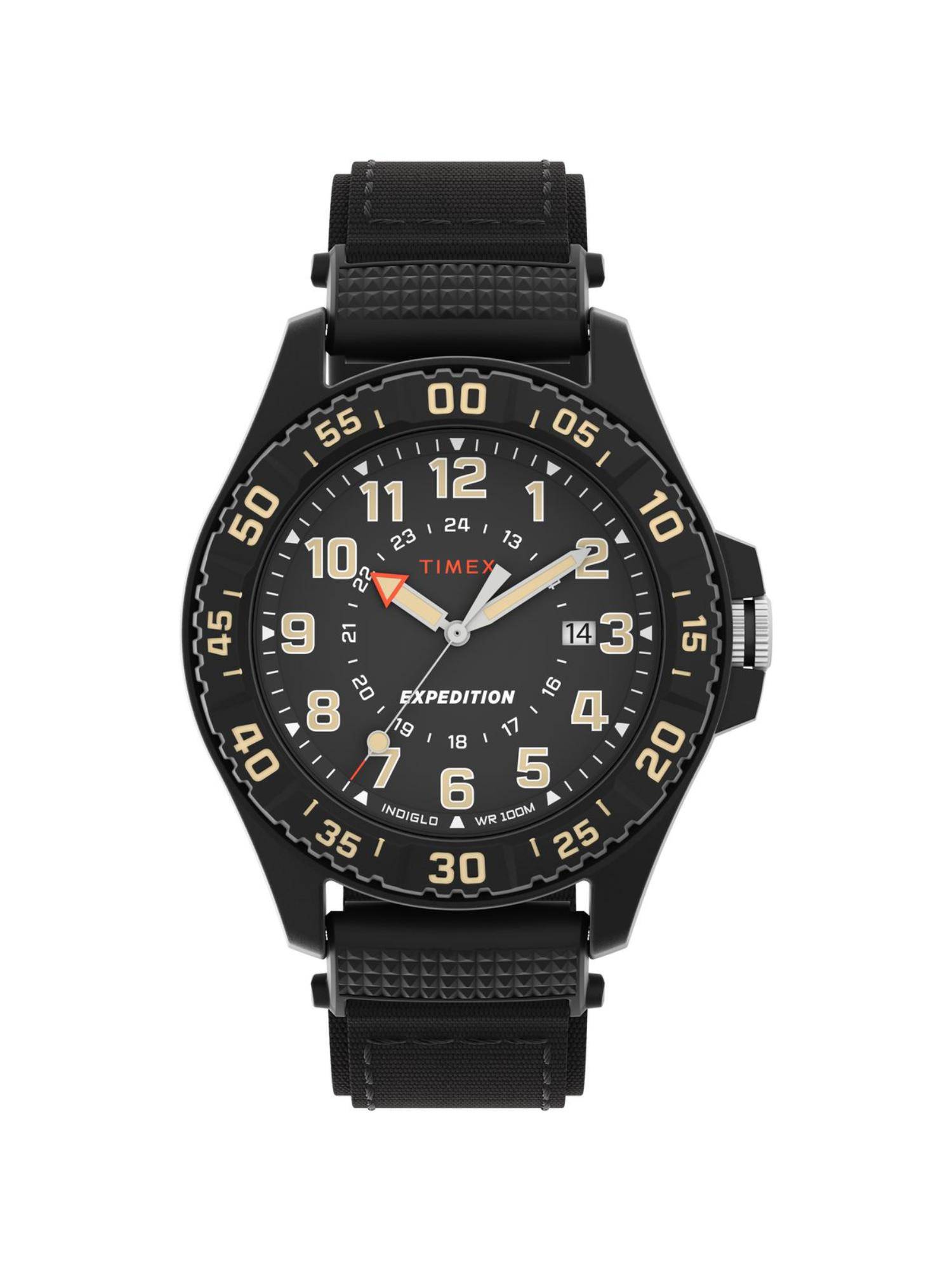 Timex Round Black Dial Analog Mens Watch - TW4B26300JQ (M)