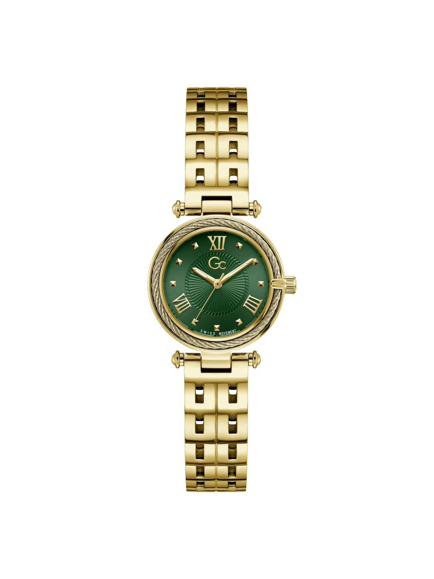GC Round Green Dial Analog Womens Watch - Z79008L9M (M)