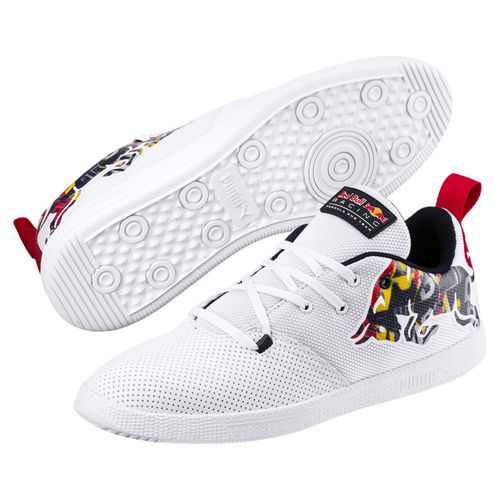 Buy Puma White Red Bull Racing Motorsports Cups Lo Sneakers (UK 10