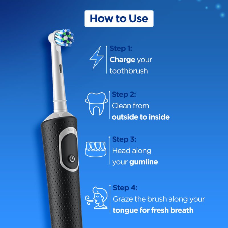 oral b vitality black