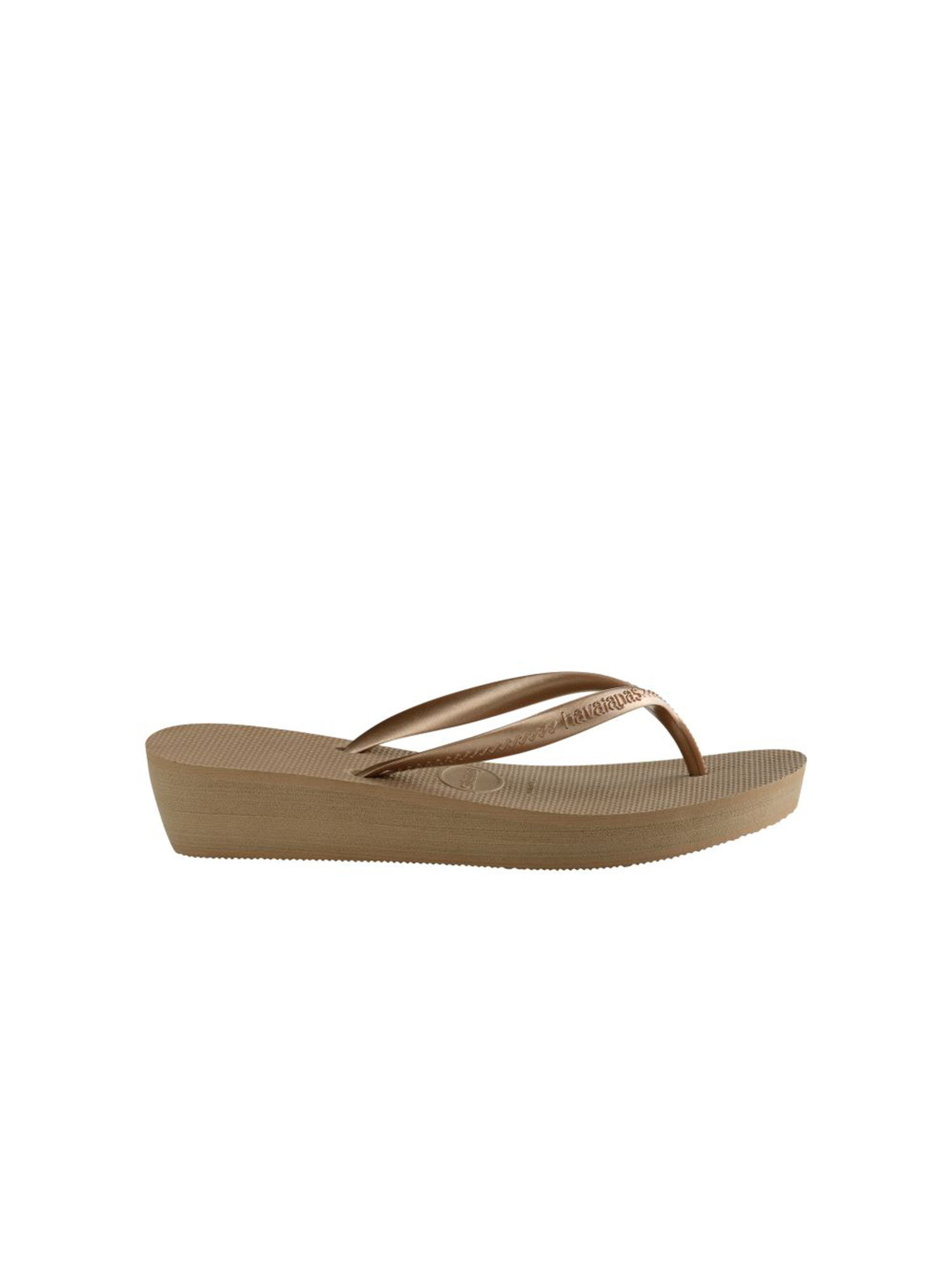 Buy Havaianas Rose Gold High Light Flipflops 36 Online