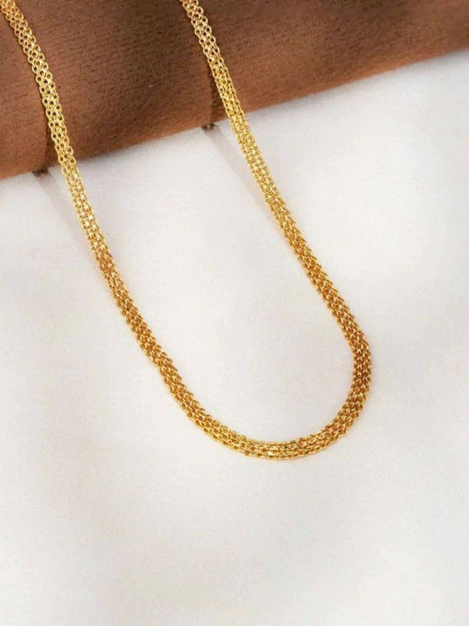 Buy Zeraki Jewels Elara And Phine Chain (Pack Of 2) Online