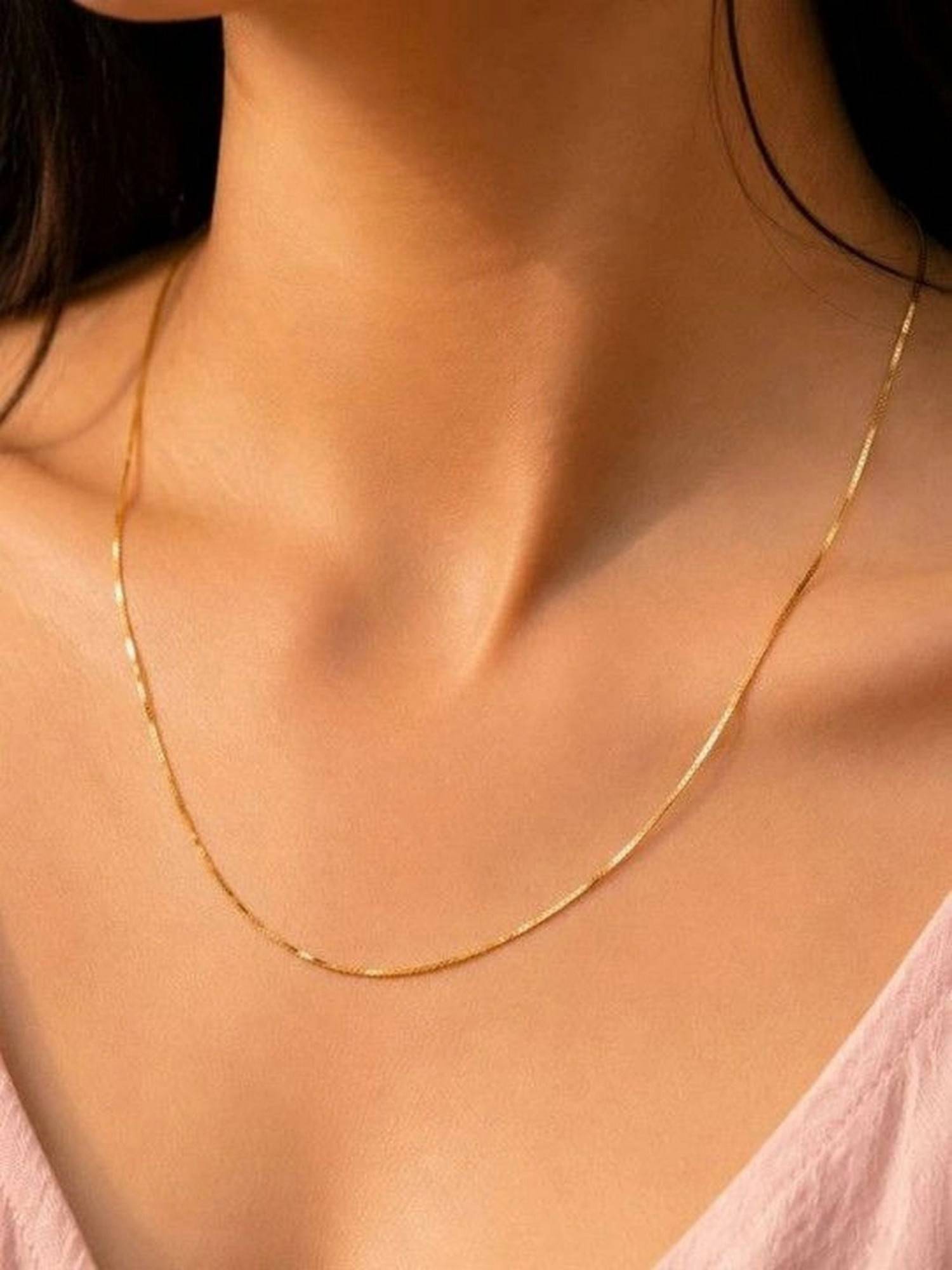 Buy Zeraki Jewels Phine And Dom Chain (Pack Of 2) Online