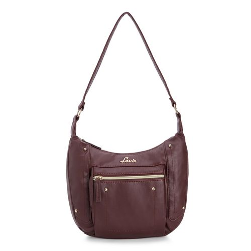 Buy LAVIE Women Maroon Tote Maroon Online @ Best Price in India