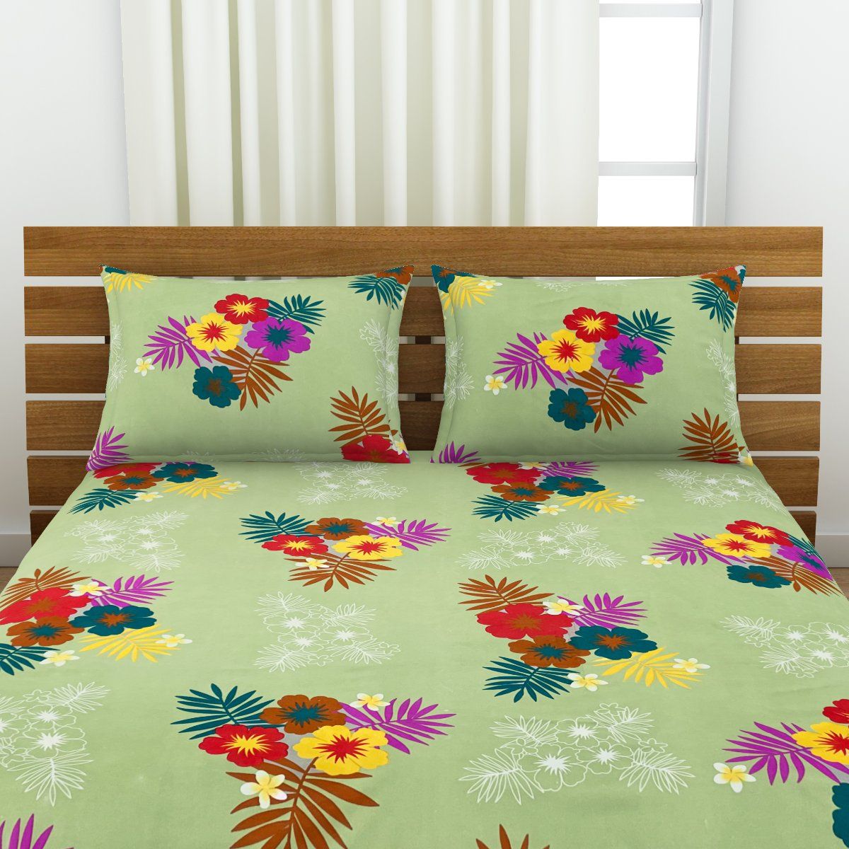 Buy Welspun MICROFIBER Bedsheets Double SOFT FEEL SKIN SAFE MACHINE