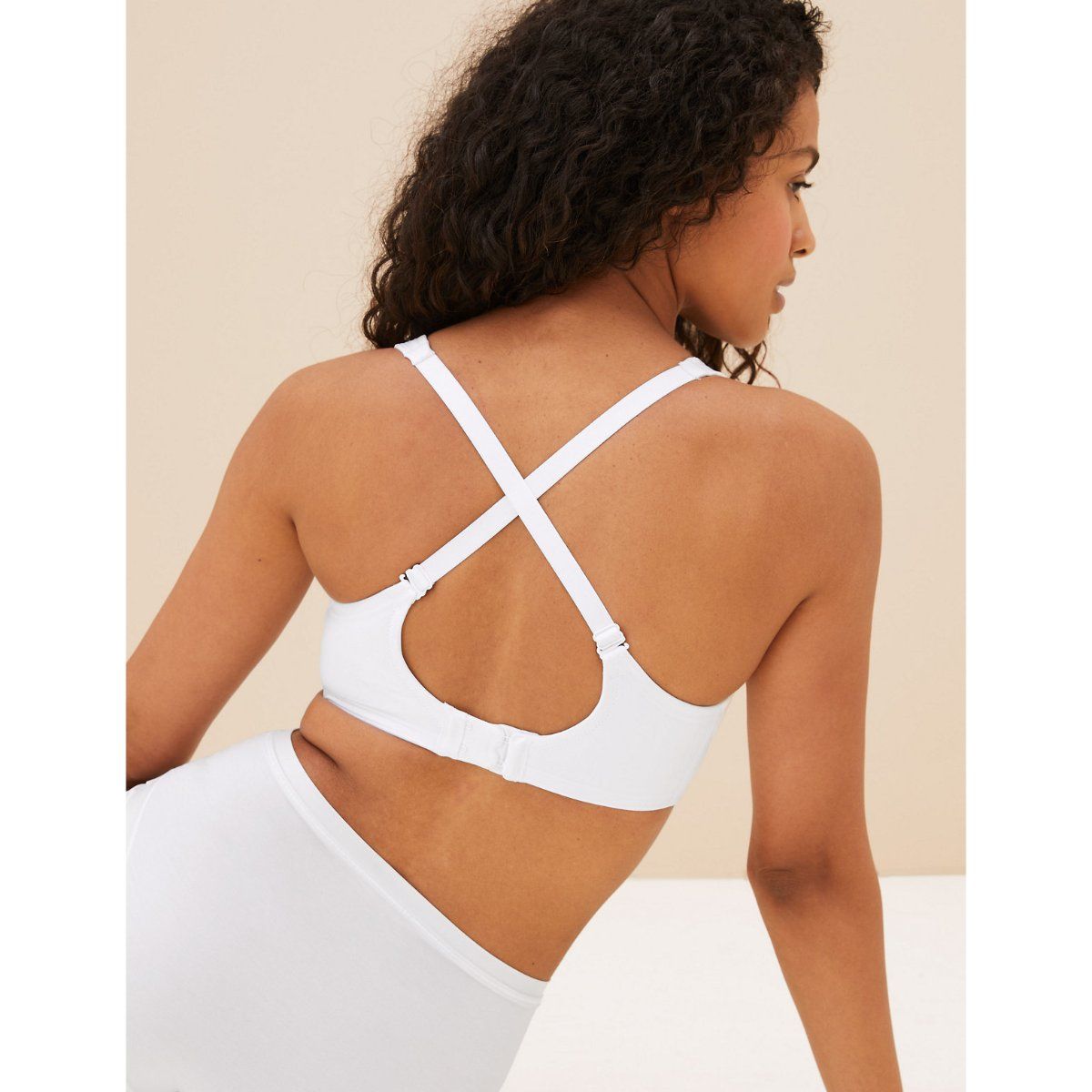 Marks & Spencer Flexifit Wired Minimiser Bra White Buy Marks