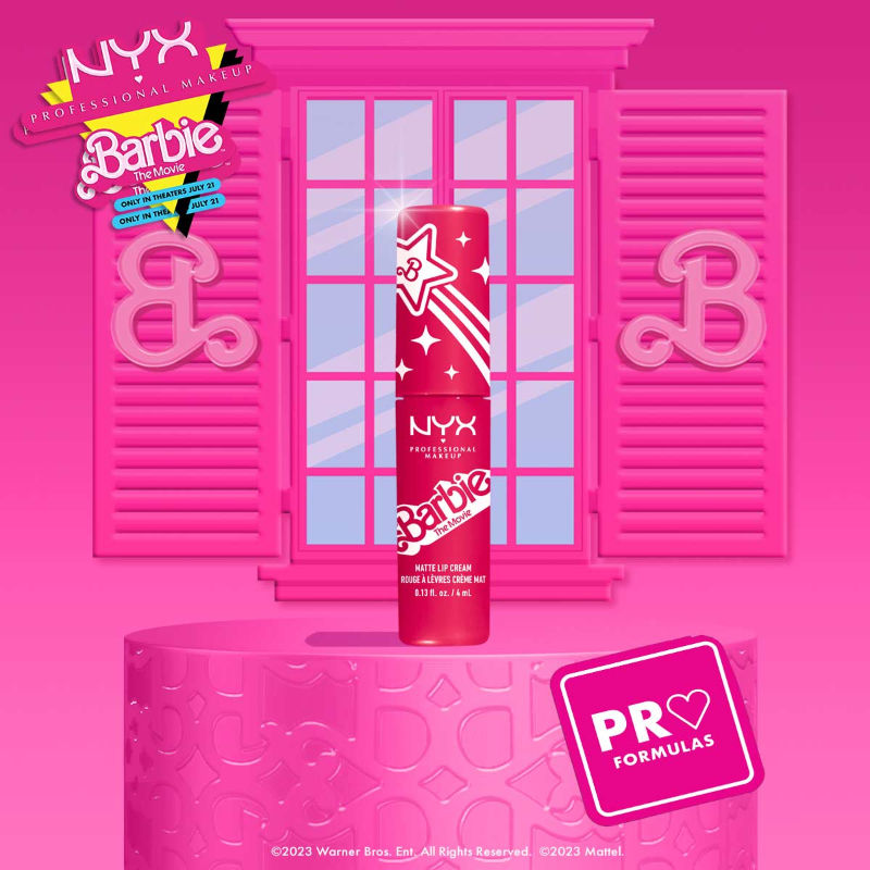 Buy Nyx Professional Makeup Barbie Smooth Whip Lip Cream Online