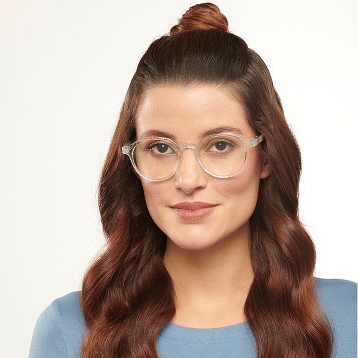 Lenskart Blu Clear Shield Medium Blue Cut AntiGlare Zero Power