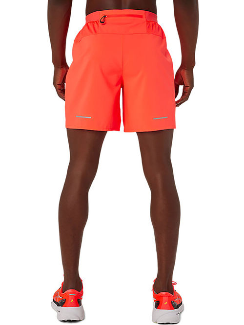 ASICS Road 2-N-1 7IN Men Red Shorts