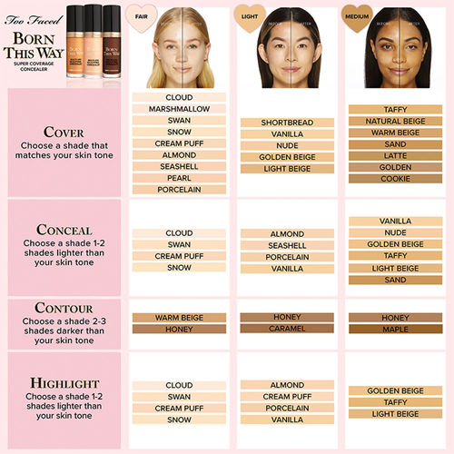 Buy Too Faced Born This Way Super Coverage Multi Use Sculpting