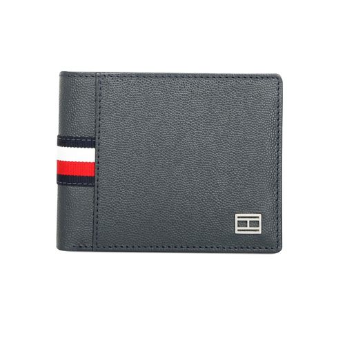 Tommy Hilfiger Alonzo Mens Leather Passcase Wallet Textured Navy: Buy Tommy Hilfiger Alonzo Mens Leather Passcase Wallet Textured Navy at Best Price in India | Nykaa
