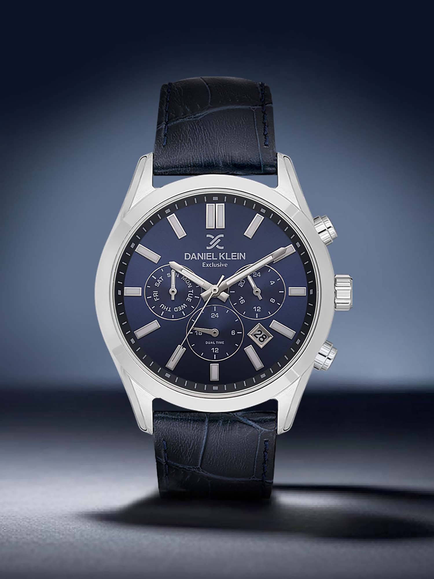 Daniel Klein Men Sleek & Stylish Premium Design Blue Dial Analog Watch - DKX.1.14212-3 (M)