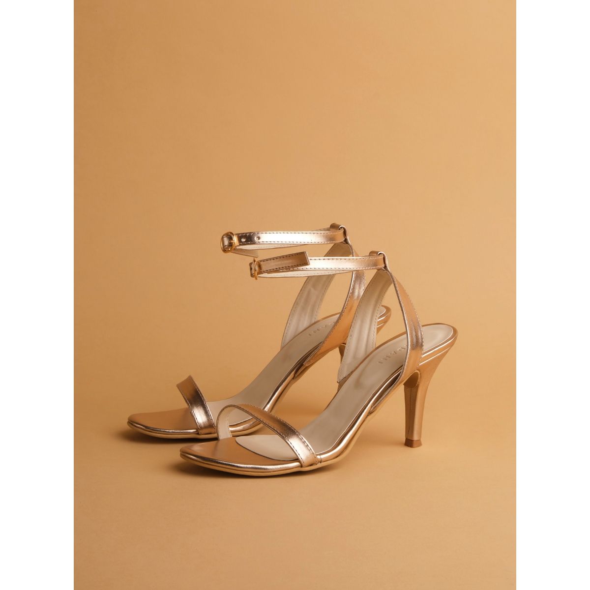 gold heel shoes online