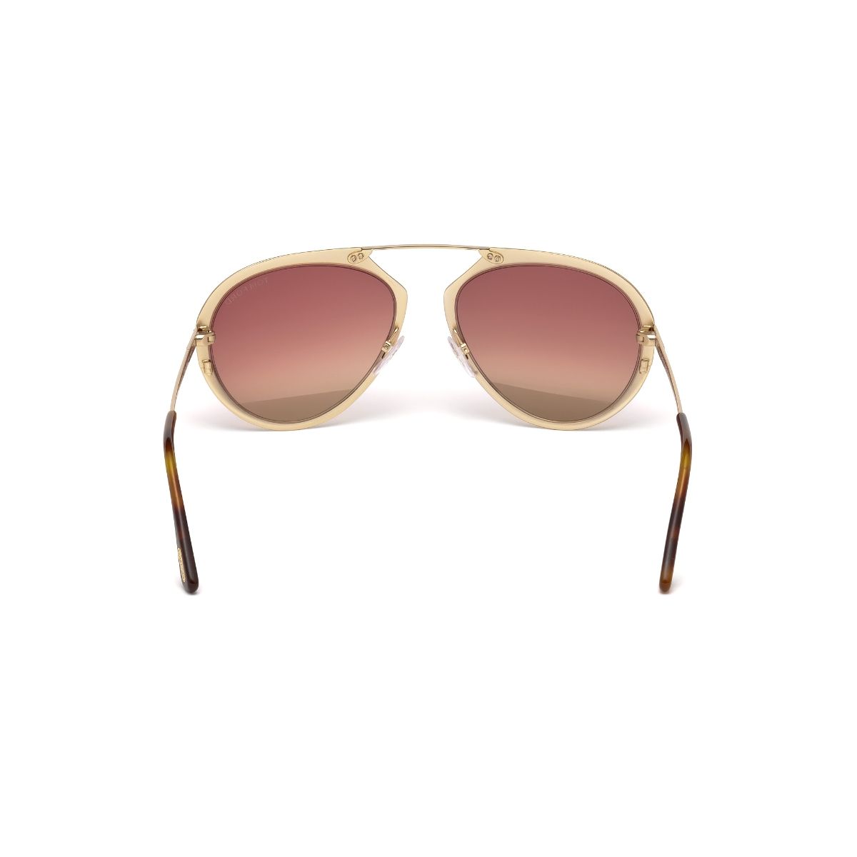 Buy Tom Ford FT0508 55 28z Iconic Aviator Shapes In Premium Metal