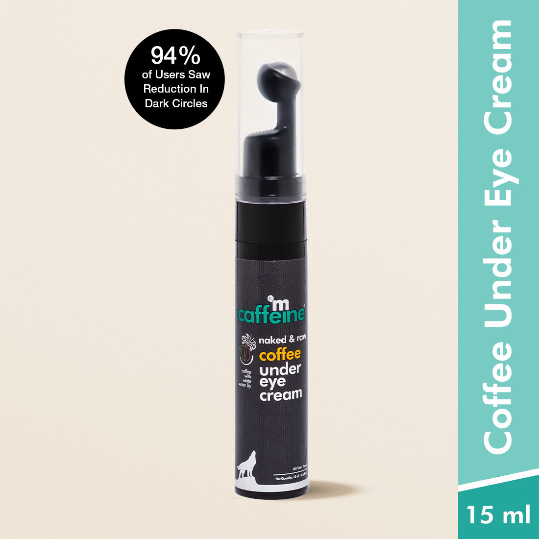 MCaffeine Coffee Under Eye Cream for Dark Circle & Puffiness Reduction