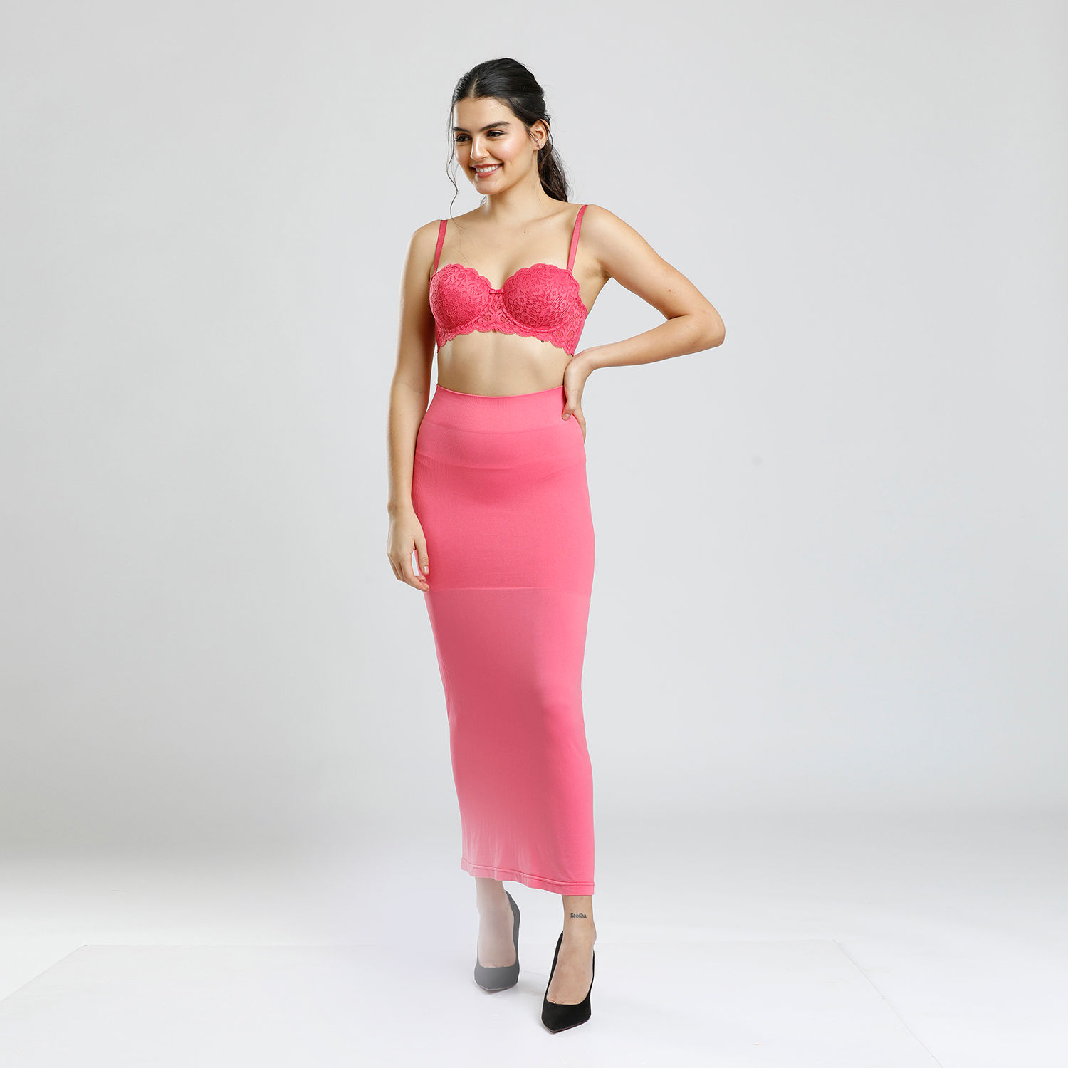Zivame - To-do list: THROW AWAY YOUR OLD PETTICOATS. Try Zivame Saree  Shapewear with high compression fabric that sculpts your waist, thighs &  rear to give you a mermaid silhouette. Why settle