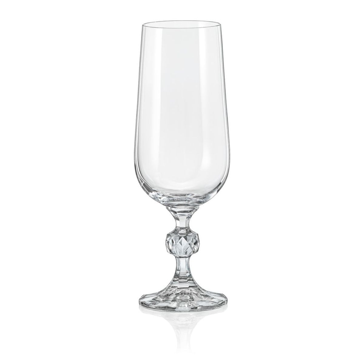 Bohemia Crystal Claudia Champagne Flute Glasses, 180ml (Set of 6) Buy