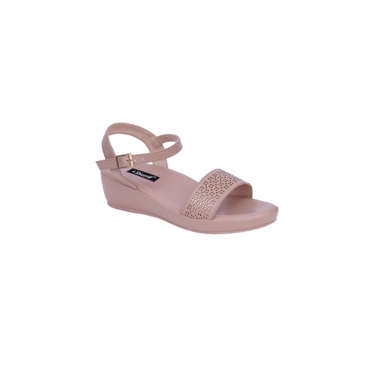 Retro Style Pink Platform Heels For Women