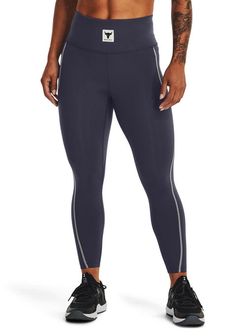 Under Armour Project Rock Meridian Ankle Leggings-Grey (L)