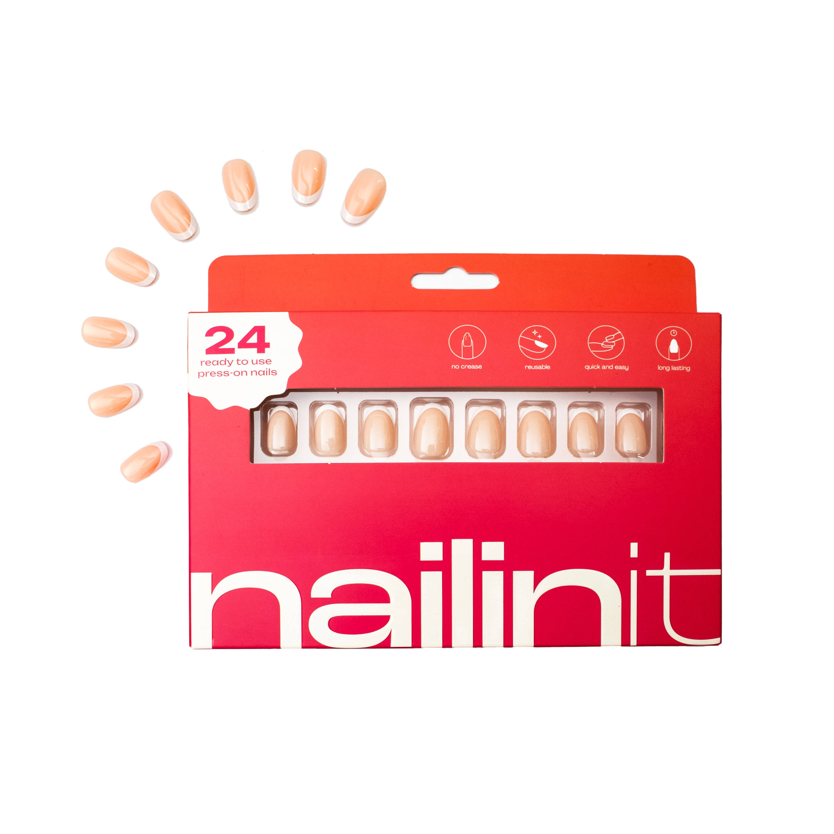 nailinit Freshly Baked Press On Nails