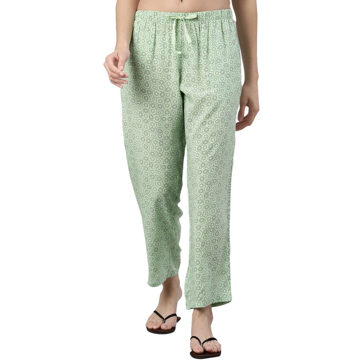 Enamor E4a3 Mid rise Printed Slounge Pants For Women Buy Enamor